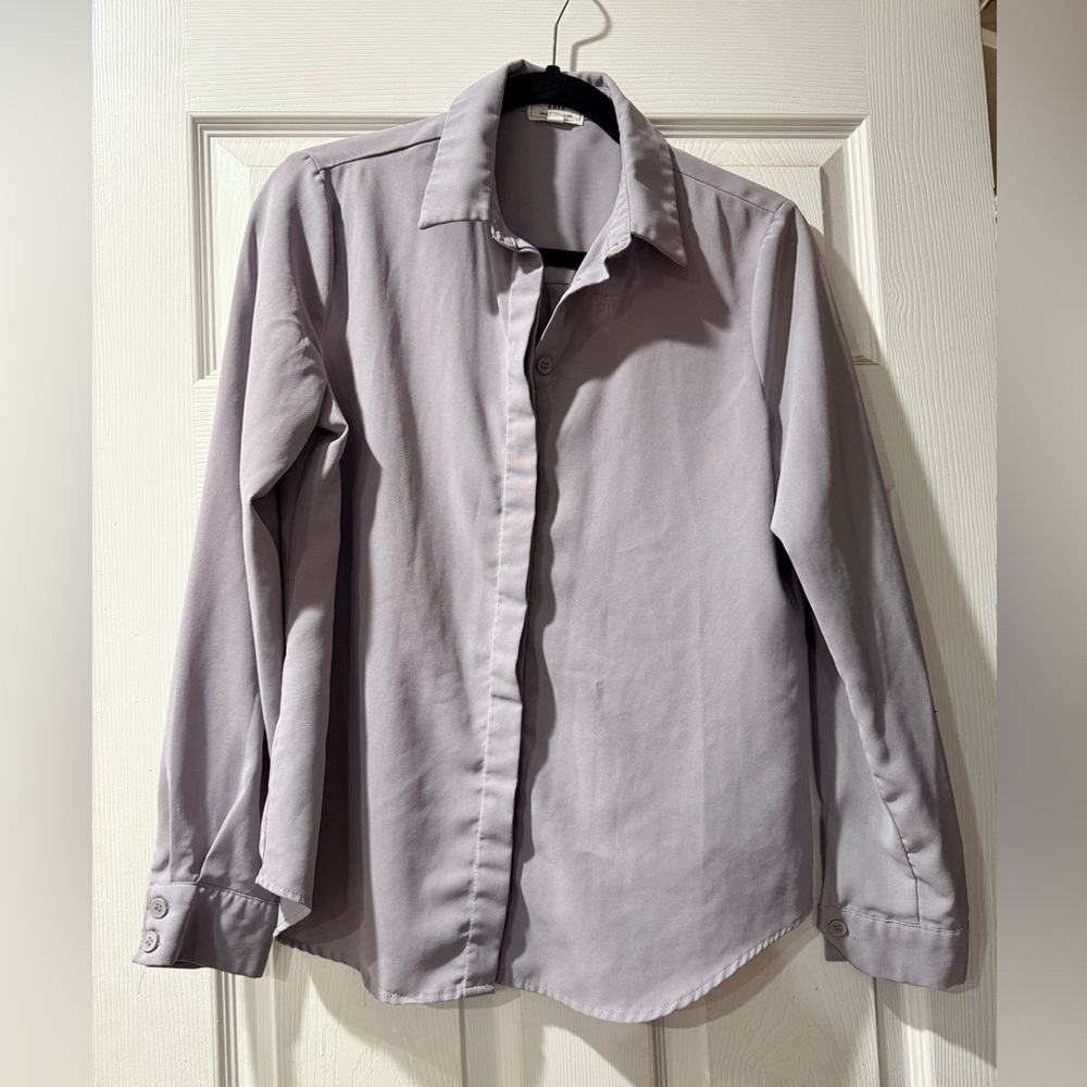 Have Light Gray Women's Blouse